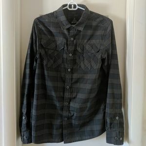 Prana plaid shirt